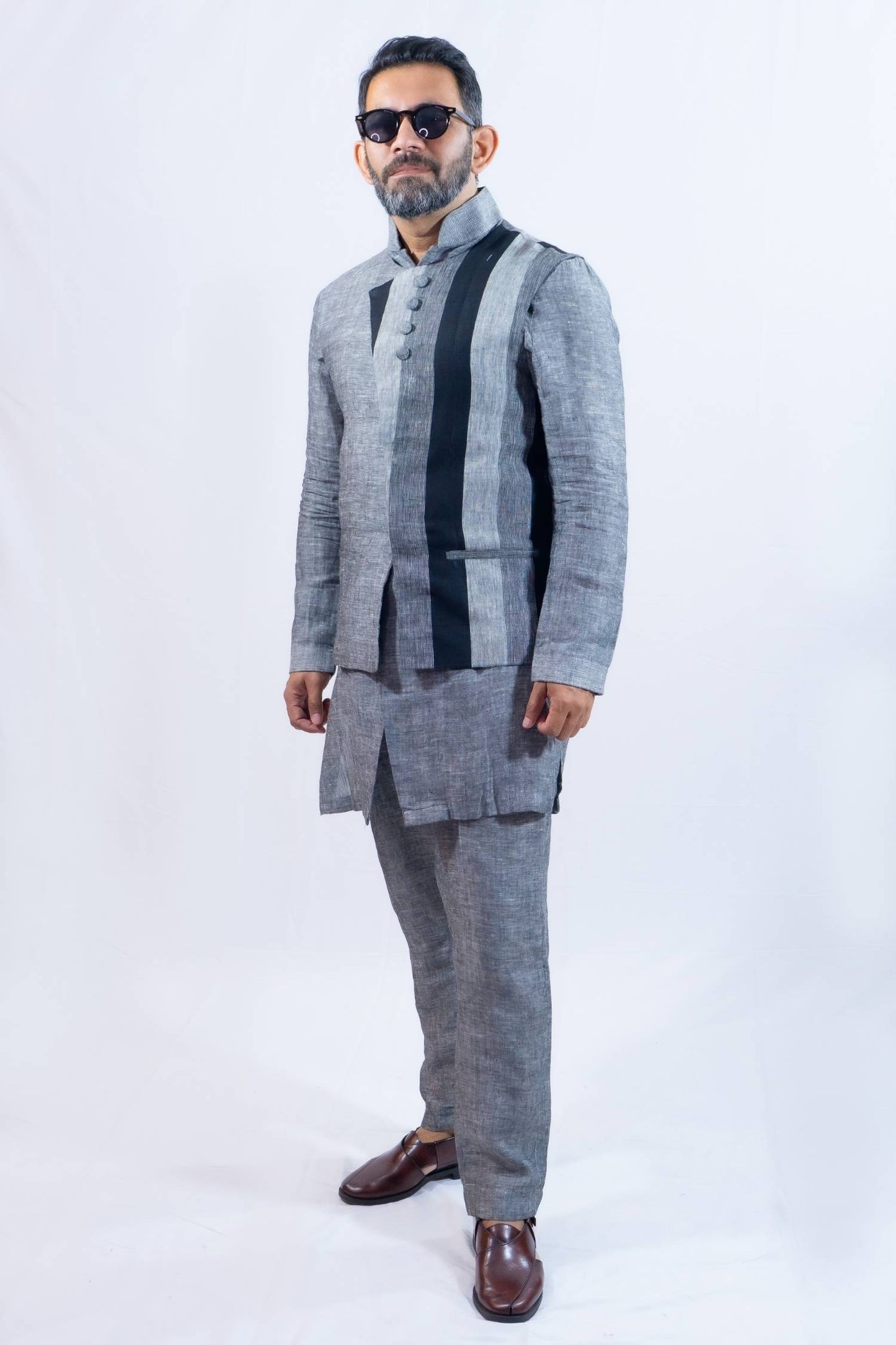 Rishi Monochrome Kurta Set