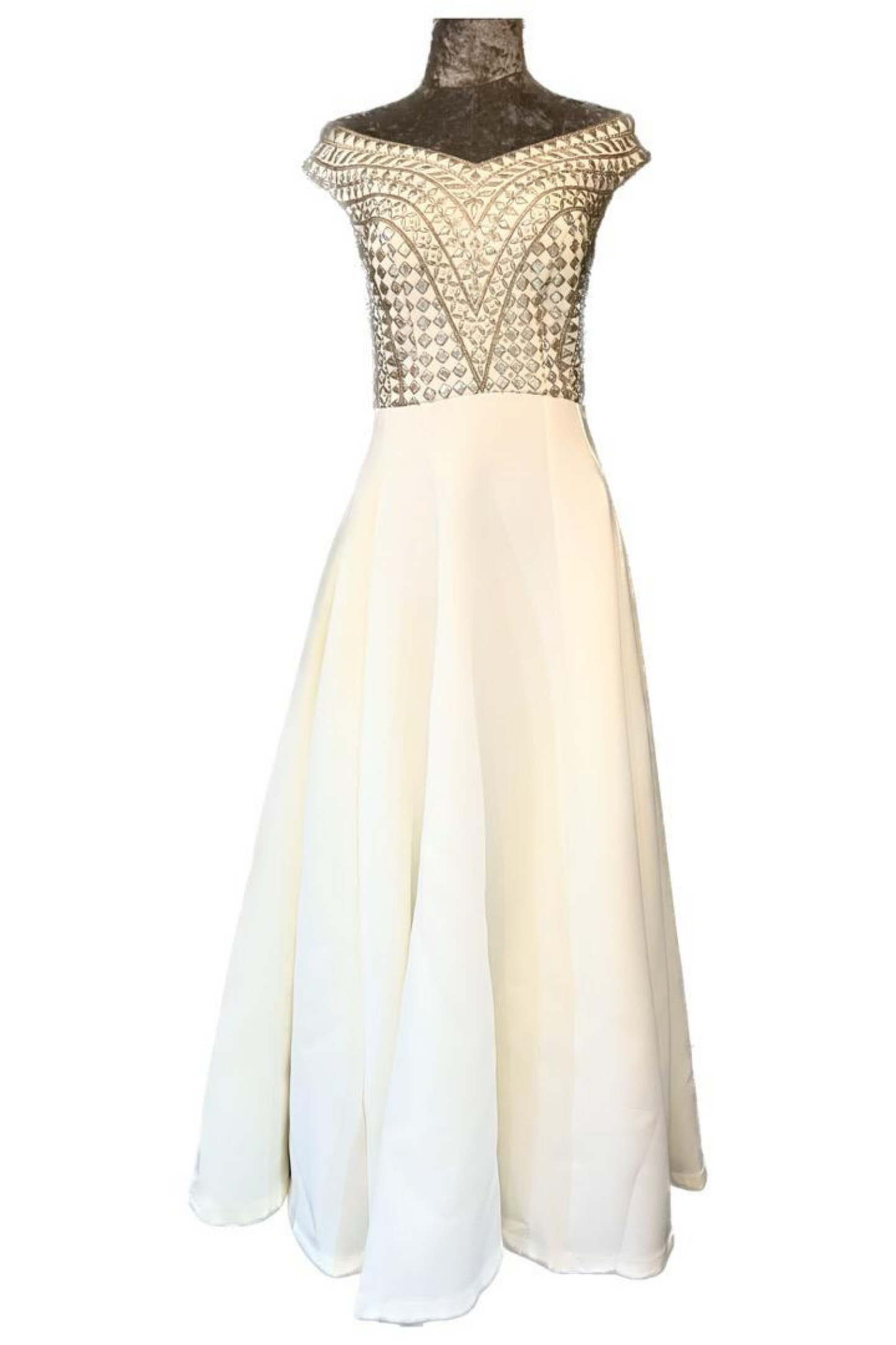 white gown by anita dongre