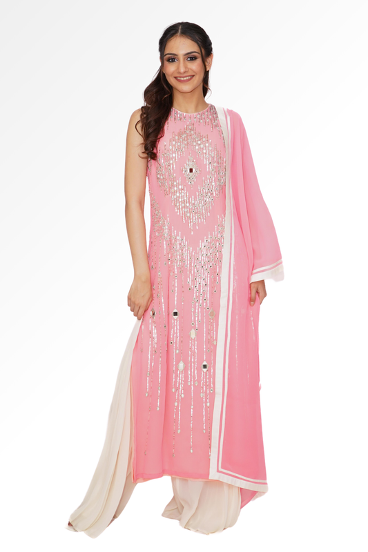 Pink suit for rent A Saree Story