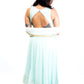 Sleeveless Mint Green Anarkali