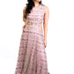 Dusty Rose Indo Western Gown