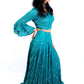 Blue and Silver Fusion Lengha
